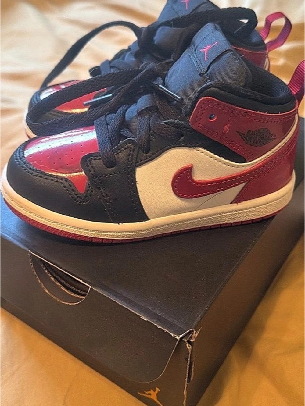 Nike Red & Black Sneakers